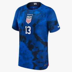 USWNT 2022/23 Stadium Away (Alex Morgan) Men's Nike Dri-FIT Soccer Jersey