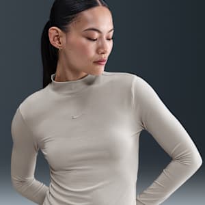 Nike Sportswear Chill Knit Women's Slim Long-Sleeve Mock-Neck T-Shirt