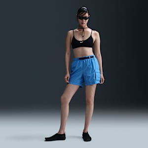 Shorts para salida de baño para mujer Nike Swim Voyage