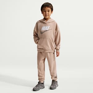 Nike Sportswear In The Zone Little Kids' 2-Piece Oversized French Terry Pullover Set