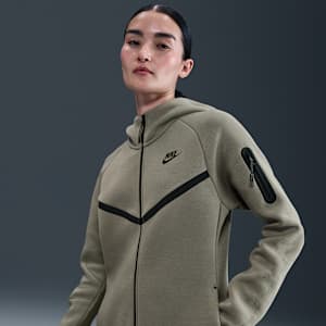 Sweat à capuche à zip Nike Sportswear Tech Fleece Windrunner pour femme