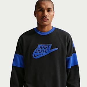 Nike Sportswear Club Men's French-Terry Crew-Neck Sweatshirt