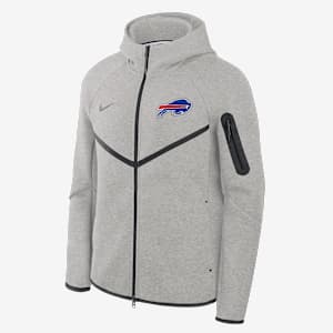 Buffalo Bills Tech Fleece Windrunner Men's Nike NFL Full-Zip Hooded Jacket