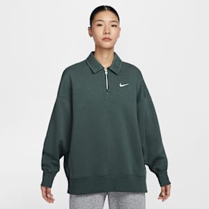 Nike Sportswear Phoenix Fleece Women's Oversized 1/4-Zip Polo