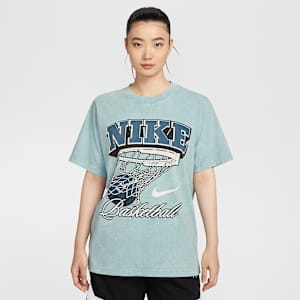 ナイキ ウィメンズ ルーズ ショートスリーブ バスケットボール Tシャツ