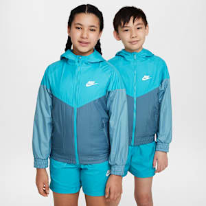 Nike Sportswear Windrunner Big Kids' Hooded Repel Jacket