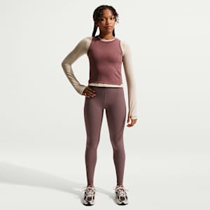 Nike MAVN Dri-FIT leggings med hög midja för tjejer