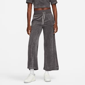 Nike Sportswear Women's High-Waisted Wide-Leg Terry Trousers