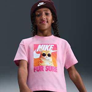 Playera para niña talla grande Nike Sportswear