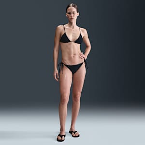 Nike Swim Swoosh Link Women's Terry Tie-String Bikini Bottom
