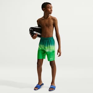 Nike Swim Breaker Big Kids' (Boys') 7" Brief-Lined Volley Short