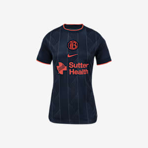 Jersey Nike Dri-FIT de la NWSL Replica del Bay FC visitante 2025 Stadium para mujer