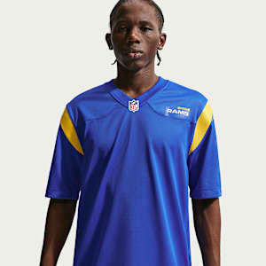 Jersey de juego Nike para hombre Los Angeles Rams