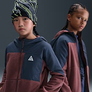 Nike ACG "Wolf Tree" Big Kid's Polartec® Full-Zip Hoodie