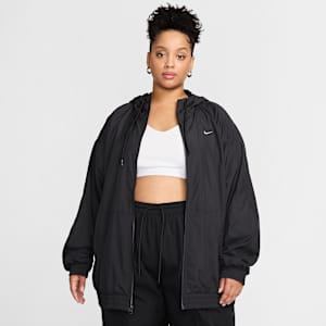Nike Sportswear Classic Wovens Women's Loose UV Hooded Jacket (Plus Size)
