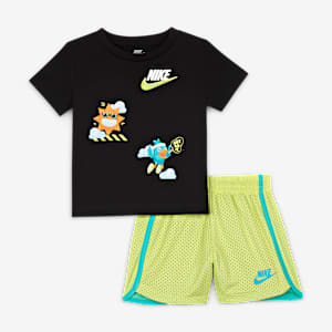 Nike Dri-FIT Just Believe Baby (12-24M) 2-Piece Shorts Set