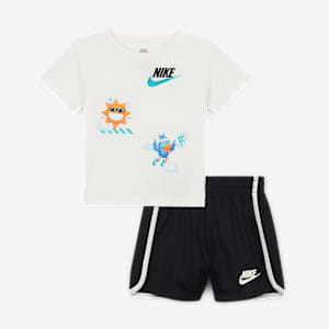 Nike Dri-FIT Just Believe Baby (12-24M) 2-Piece Shorts Set