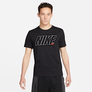 Nike Dri-FIT 男款圖樣訓練 T 恤