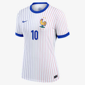 Kylian Mbappé France National Team 2024 Stadium Away Women's Nike Dri-FIT Soccer Jersey
