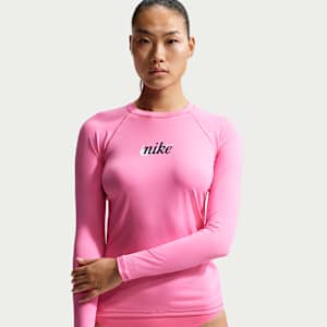 나이키 스윔 하이드로가드 여성 드라이 핏 UV 긴팔 탑