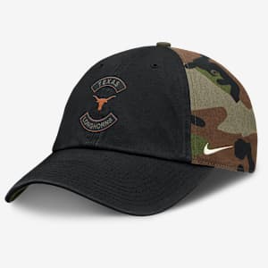 Texas 2025 Military Appreciation Club Men's Nike College Adjustable Hat