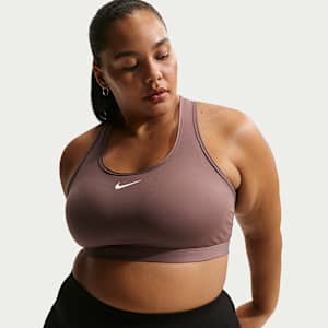 Nike Swoosh Medium Support Women's Padded Sports Bra (Plus Size)
