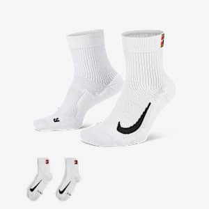 NikeCourt Multiplier Max Tennis Ankle Socks (2 Pairs)