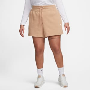 Nike Sportswear Phoenix Fleece Women's High-Waisted Loose Shorts (Plus Size)