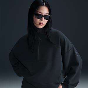 Nike 24.7 ImpossiblySoft Part superior oversized amb mitja cremallera Dri-FIT - Dona