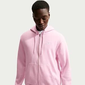 Nike Club Fleece-Hoodie mit durchgehendem Reißverschluss (Herren)