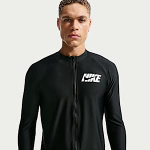 나이키 스윔 하이드로가드 남성 긴팔 지퍼 탑