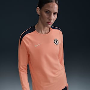 Haut en maille à col ras-du-cou Nike Dri-FIT Chelsea FC Strike Special Edition pour femme