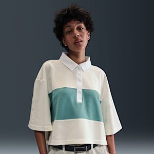 Nike Sportswear Women's Oversized Short-Sleeve Polo Top