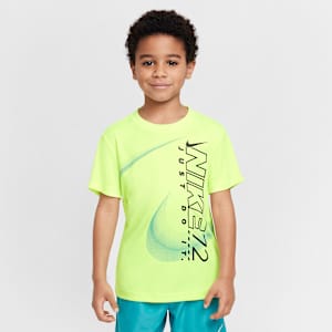 Nike Dri-FIT Playera Sidewinder Split para niños talla pequeña