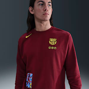 FC Barcelona Club Fourth Men's Nike Soccer Crew-Neck