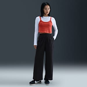 Nike Sportswear Chill Poplin Women's High-Waisted Loose Open-Hem Pants