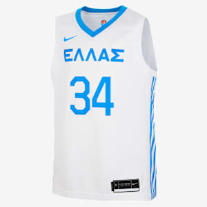 Giannis Antetokounmpo Greece Older Kids' Nike Basketball Jersey