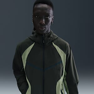 Nike Tech Chaqueta Windrunner ancha de estilo Color Block de tejido Woven Dri-FIT - Hombre