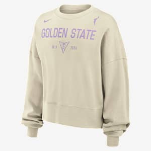 Golden State Valkyries Phoenix Fleece Women's Nike WNBA Crew-Neck Sweatshirt
