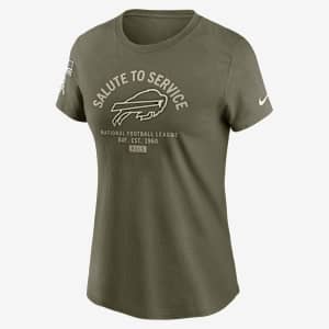 Buffalo Bills Salute to Service Sideline Women's Nike NFL T-Shirt