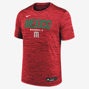 Mexico National Baseball Team 2026 World Baseball Classic Velocity Men's Nike Dri-FIT T-Shirt