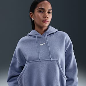 Sudadera con gorro sin cierre de tejido Fleece over-oversized para mujer Nike Sportswear Phoenix