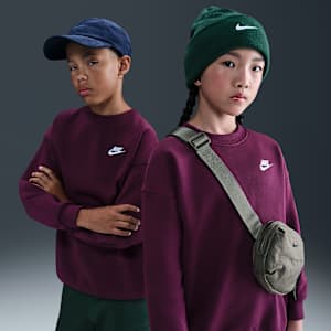 Sweat oversize Nike Sportswear Club Fleece pour ado