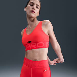 Nike Pro Indy Plunge Women's Medium-Support Padded Sports Bra