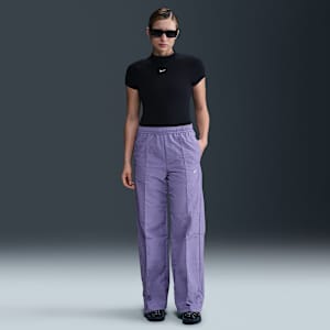 Pants de tiro medio con dobladillo abierto para mujer Nike Sportswear Everything Wovens