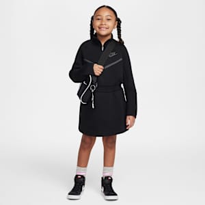Vestido para niña talla pequeña Nike Tech Fleece 