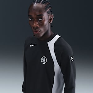 Playera de fútbol de cuello redondo Nike Total 90 del Chelsea FC alternativa para hombre