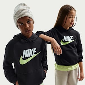 Sudadera con gorro para niños talla grande Nike Sportswear Club Fleece