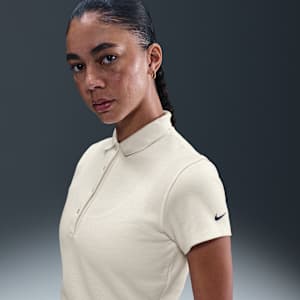 Polo de golf de manga corta para mujer Nike