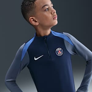 Paris Saint-Germain Strike Older Kids' Nike Dri-FIT Football Drill Top